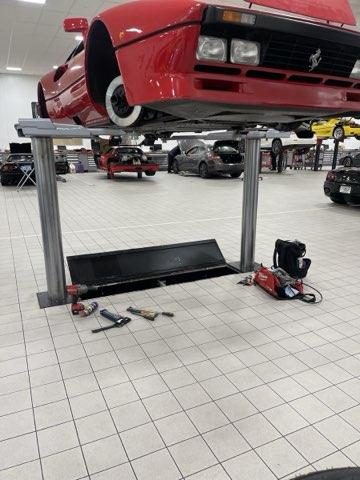 Inground car lift repair by Auto Lift Services in Iowa