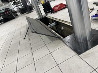 Hydraulic inground lift repair by Auto Lift Services in Iowa