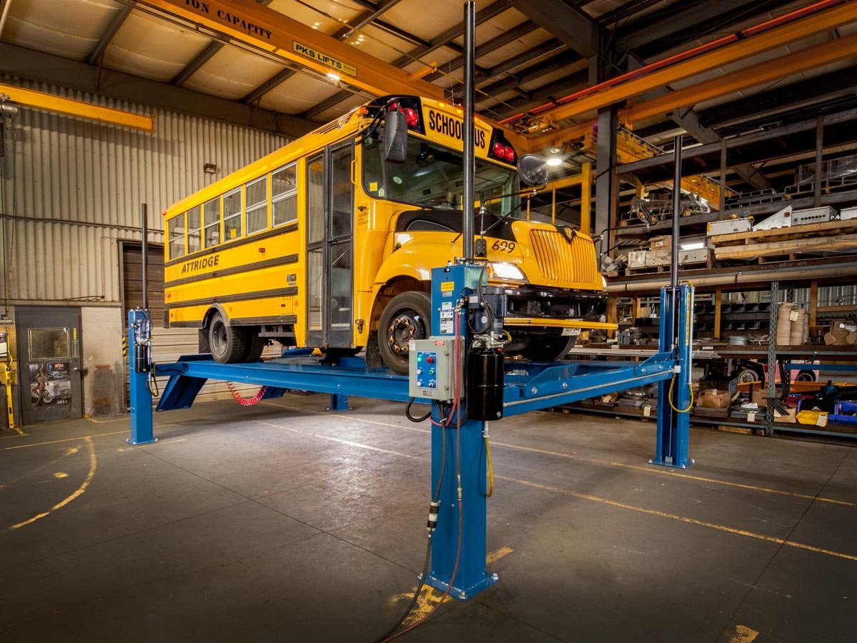 PKS heavy-duty 4-post lift for sale