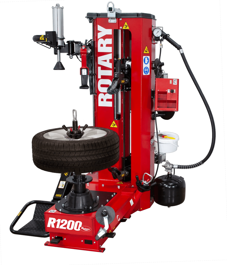 Rotary R1200 leverless tire changer machine