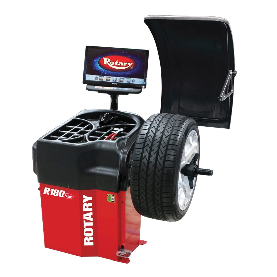commercial wheel balancer